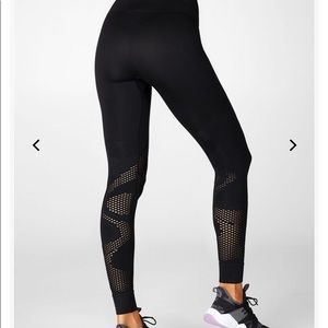 Fabletics high wasted seamless mesh legging